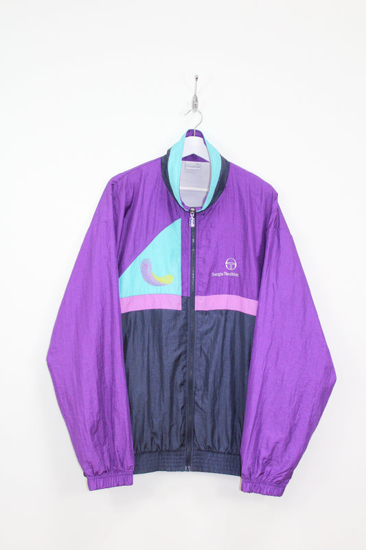 SERGIO TACCHINI 90'S VINTAGE WILANDER TENNIS TRACKSUIT TOP JACKET 2XL