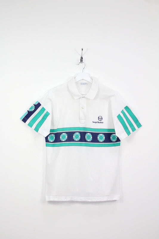 SERGIO TACCHINI 90'S VINTAGE SAMPRAS FRENCH OPEN 1992 TENNIS POLO SHIRT LARGE