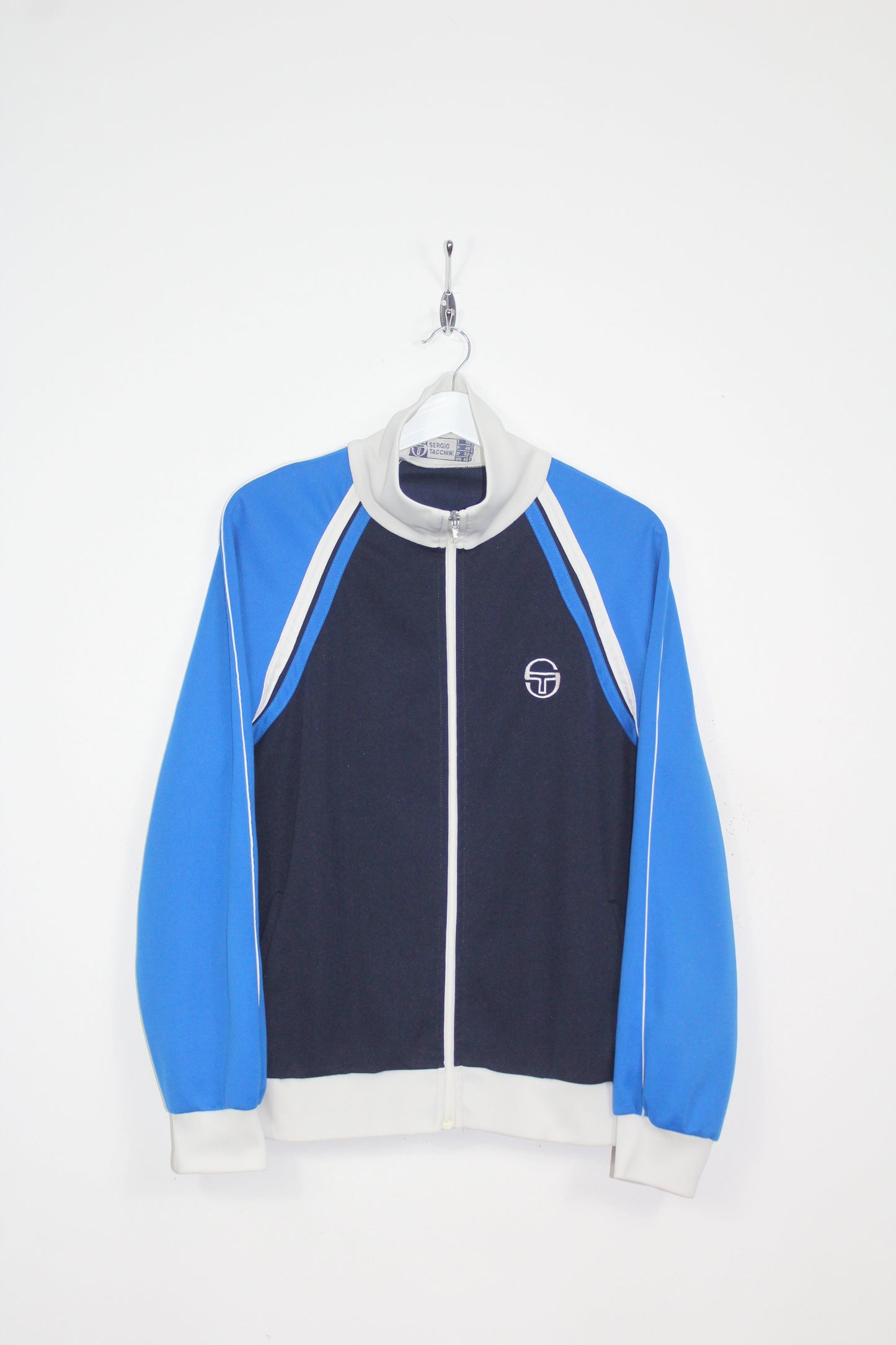 SERGIO TACCHINI OG 1980'S VINTAGE JOHN MCENROE GHIBLI TRACKSUIT TOP JACKET LARGE