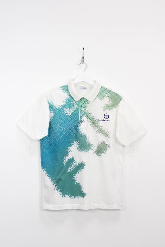 SERGIO TACCHINI 90'S VINTAGE TENNIS POLO SHIRT LARGE