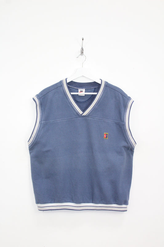 NIKE 90'S VINTAGE TN CHALLENGE COURT TENNIS SLEEVELESS SWEATSHIRT LARGE