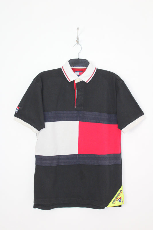 TOMMY HILFIGER 90'S VINTAGE SAILING GEAR 045/88 POLO SHIRT LARGE