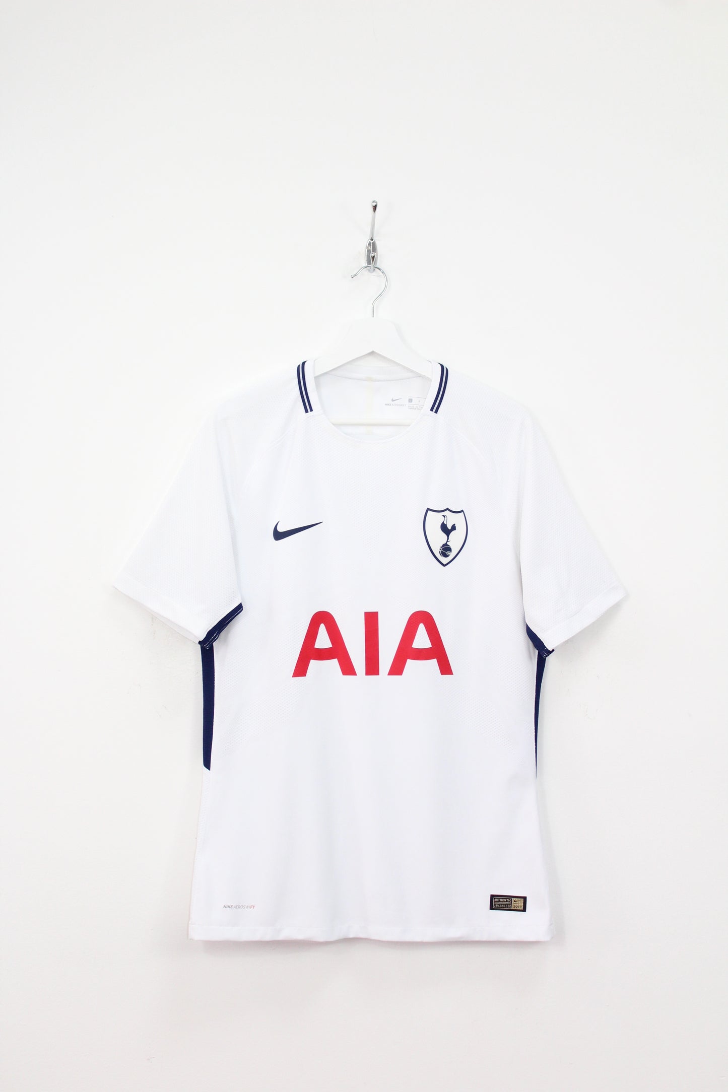 TOTTENHAM HOTSPUR 2017-18 NIKE HOME PLAYER ISSUE FOOTBALL SHIRT LARGE