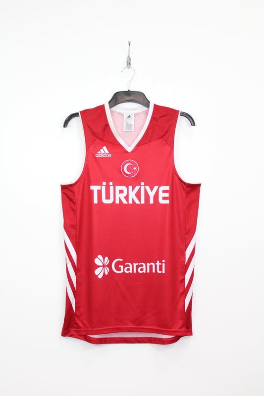 TURKEY 2015 ADIDAS BASKETBALL JERSEY MEDIUM