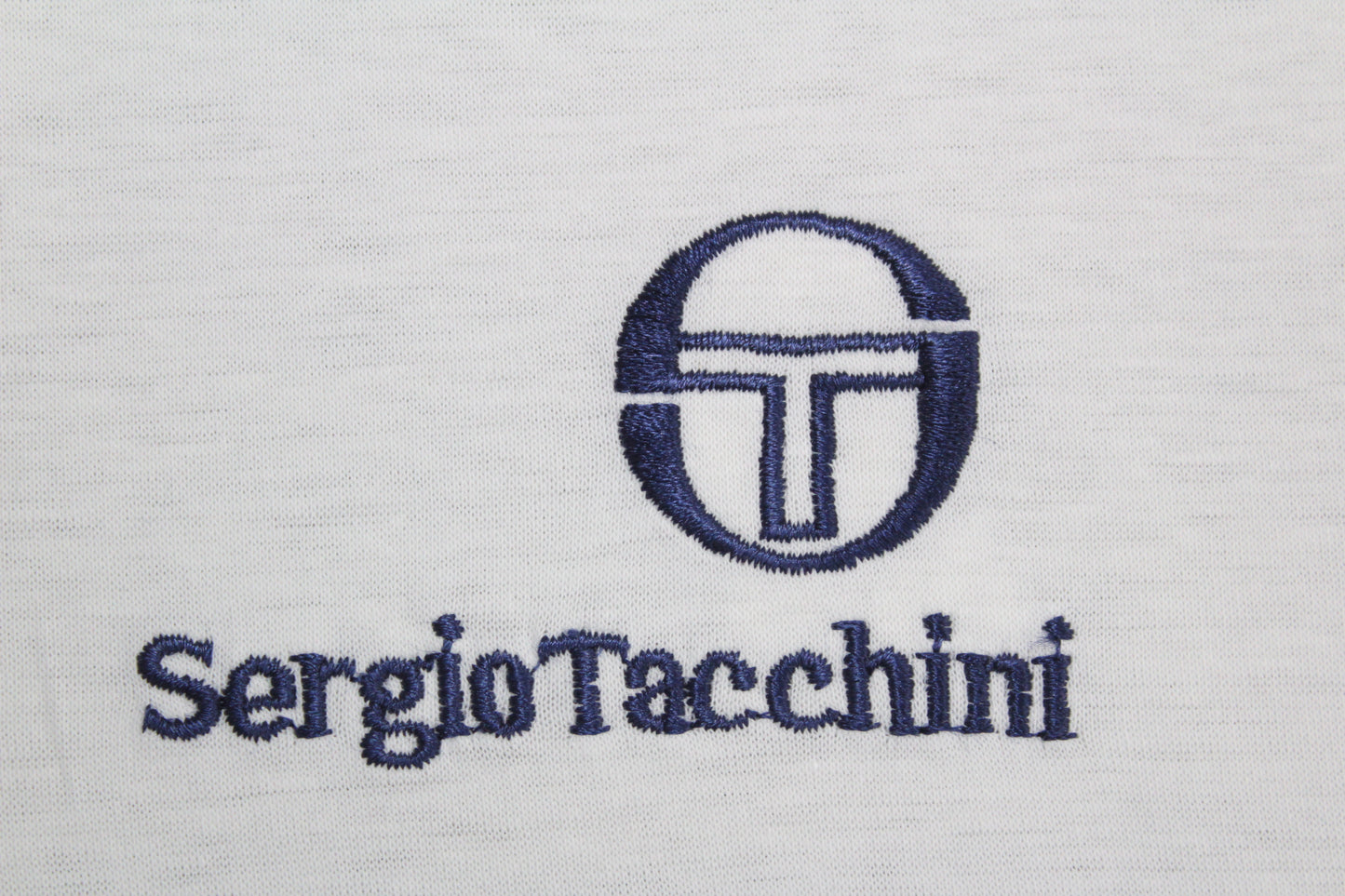 SERGIO TACCHINI 90'S VINTAGE TENNIS POLO SHIRT MEDIUM