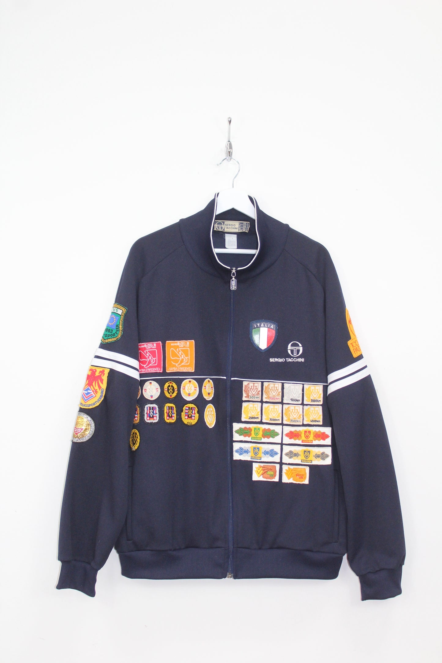 SERGIO TACCHINI OG 80'S VINTAGE JOHN MCENROE STAR TRACKSUIT TOP JACKET XL