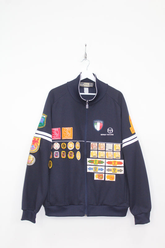 SERGIO TACCHINI OG 80'S VINTAGE JOHN MCENROE STAR TRACKSUIT TOP JACKET XL