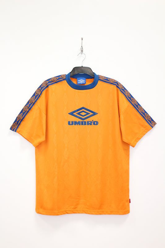 UMBRO 90'S VINTAGE TEMPLATE TRAINING FOOTBALL SHIRT XL