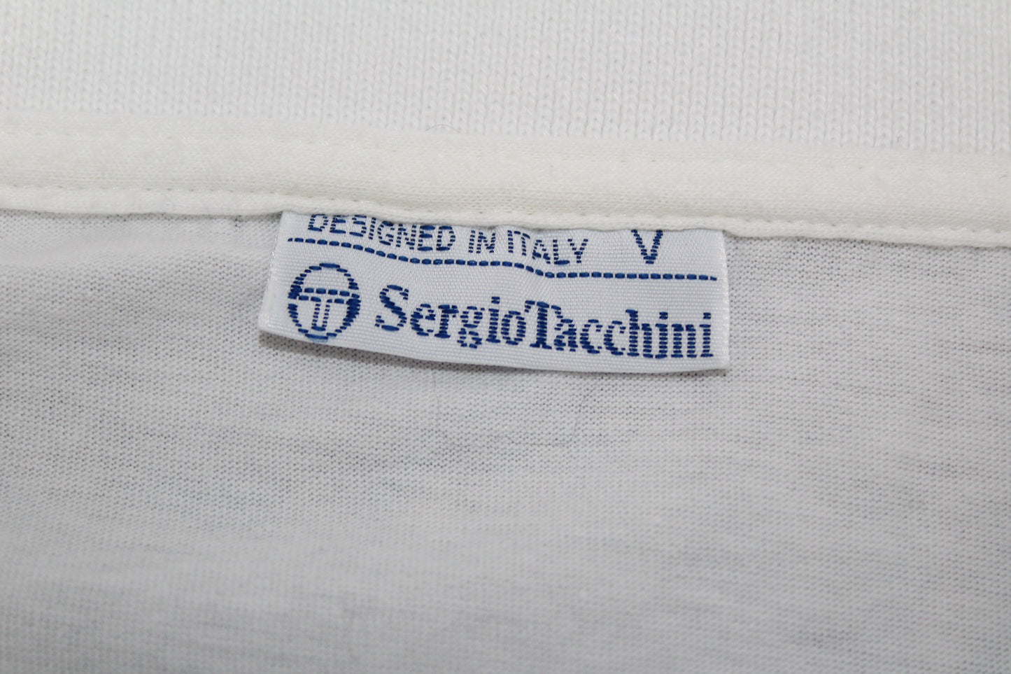 SERGIO TACCHINI 90'S VINTAGE BRUGUERA TENNIS POLO SHIRT MEDIUM