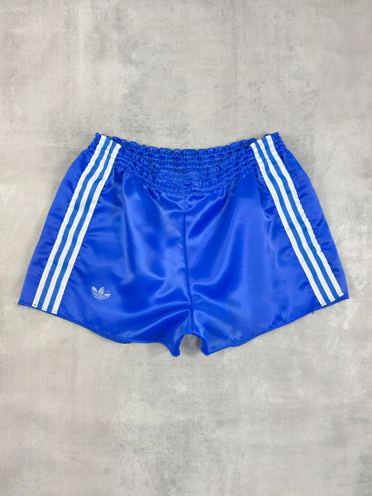 ADIDAS FIRST VENTEX 70'S VINTAGE SHINY RUNNING SPRINTER NYLON SHORTS MEDIUM