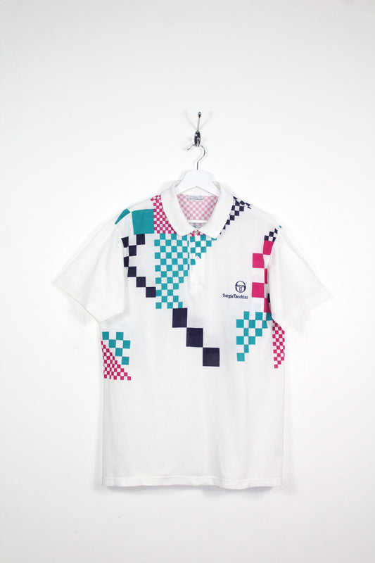 SERGIO TACCHINI 90'S VINTAGE VENTO CAMPORESE TENNIS POLO SHIRT LARGE
