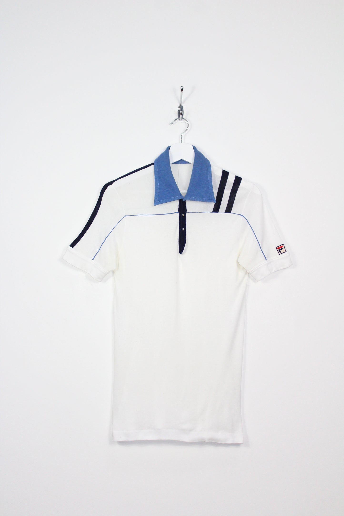 FILA OG 70'S VINTAGE SALICE TENNIS POLO SHIRT SMALL