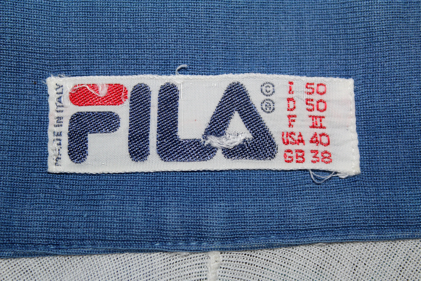 FILA OG 70'S VINTAGE SALICE TENNIS POLO SHIRT SMALL