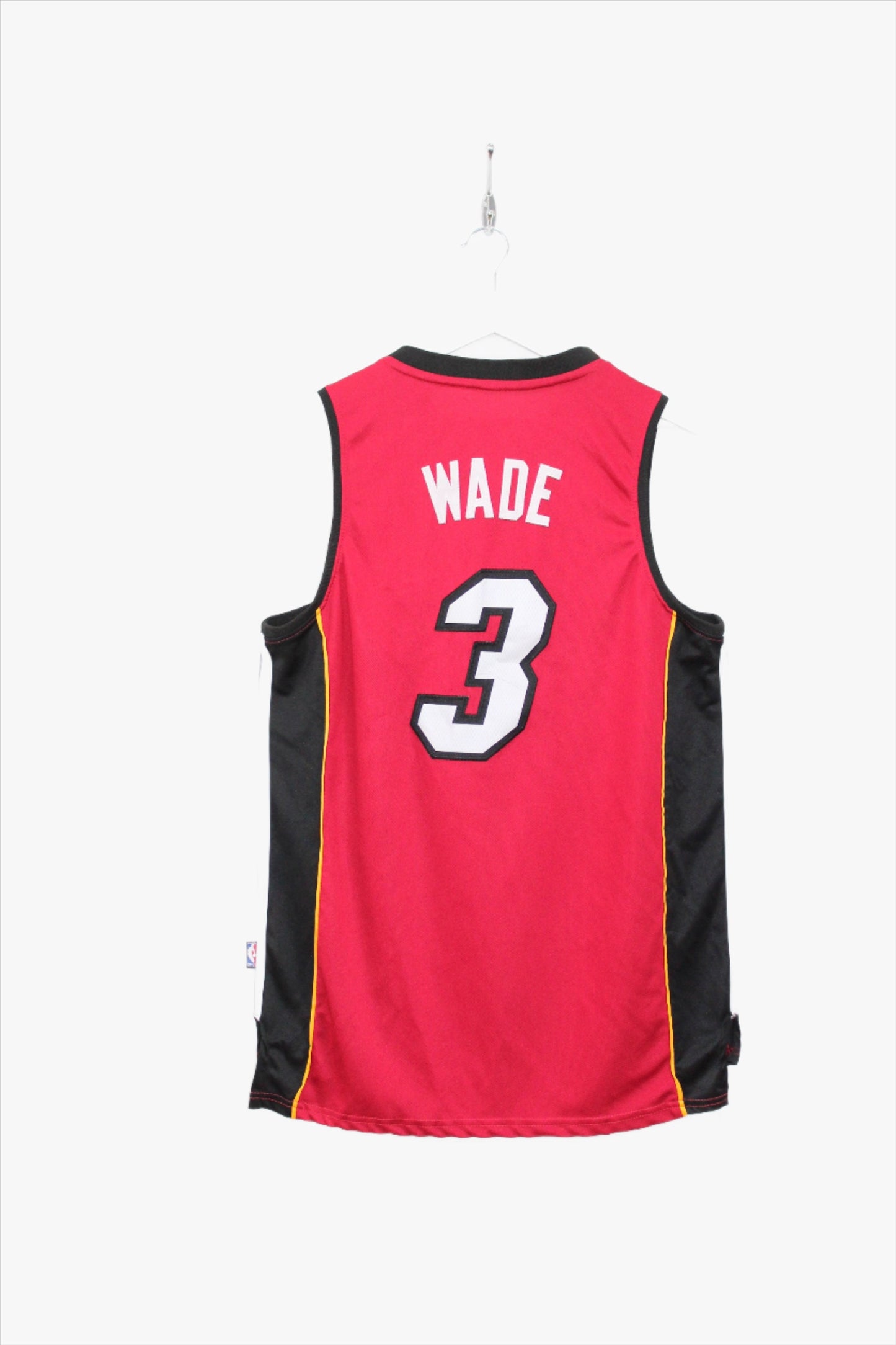 ADIDAS MIAMI HEAT 2010-14 #3 WADE NBA SWINGMAN JERSEY SMALL