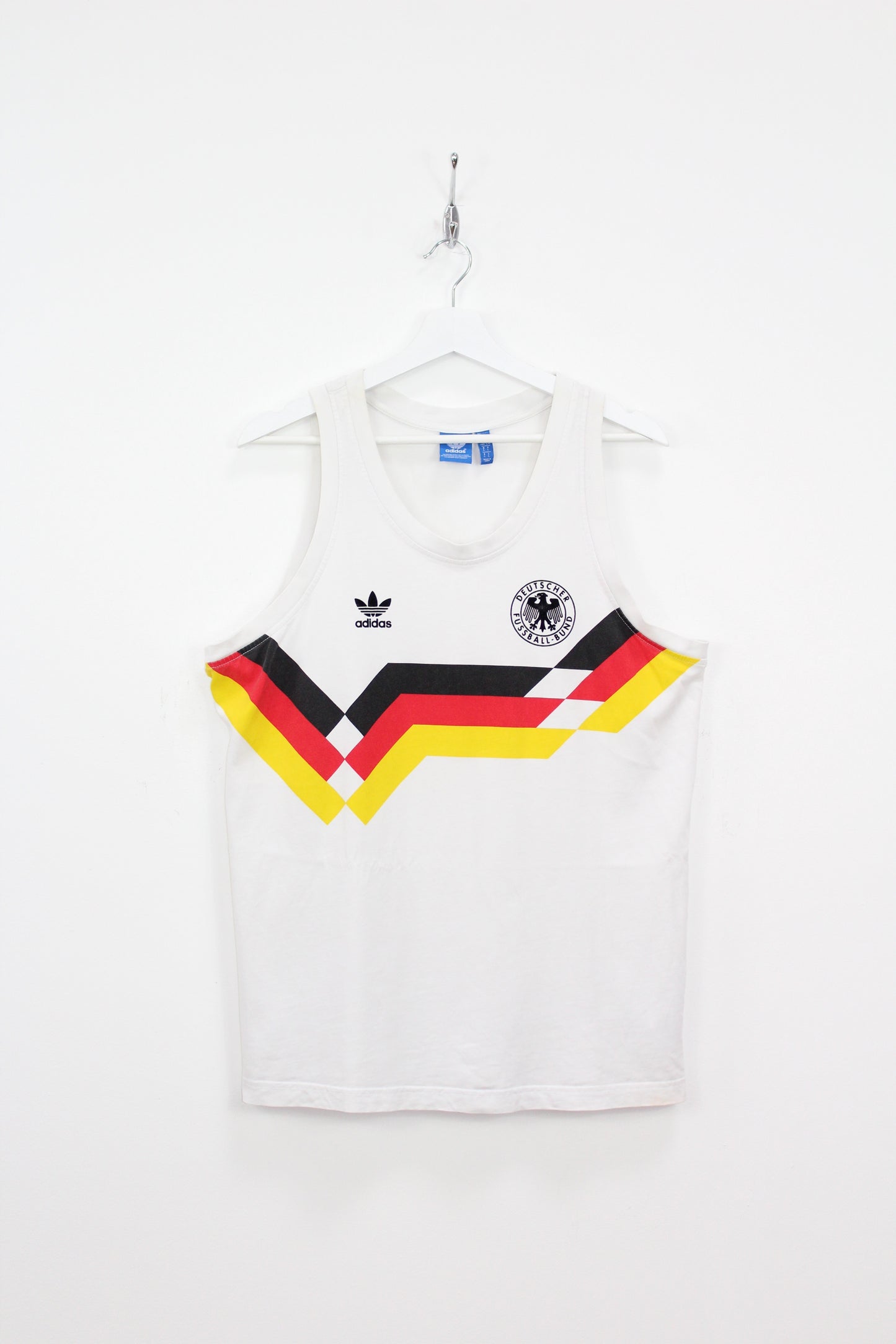 ADIDAS ORIGINALS GERMANY WORLD CUP 1990 FOOTBALL TRAINING VEST JERSEY LARGE