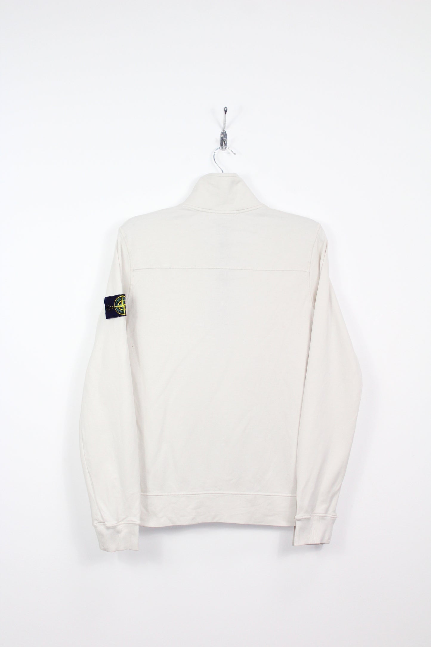 STONE ISLAND SS 2012  1/4 ZIP-BUTTON UP SWEATSHIRT SMALL