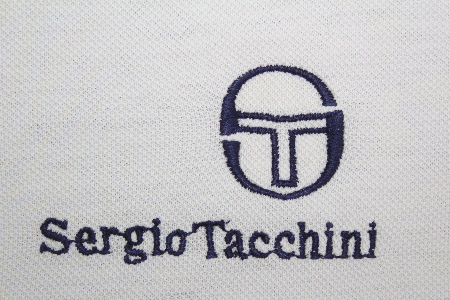 SERGIO TACCHINI OG 80'S VINTAGE WILANDER 1988 TENNIS POLO SHIRT LARGE