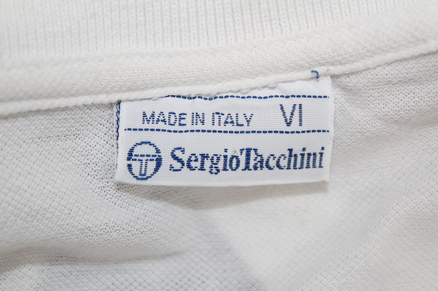 SERGIO TACCHINI 80'S VINTAGE WILANDER TENNIS POLO SHIRT LARGE