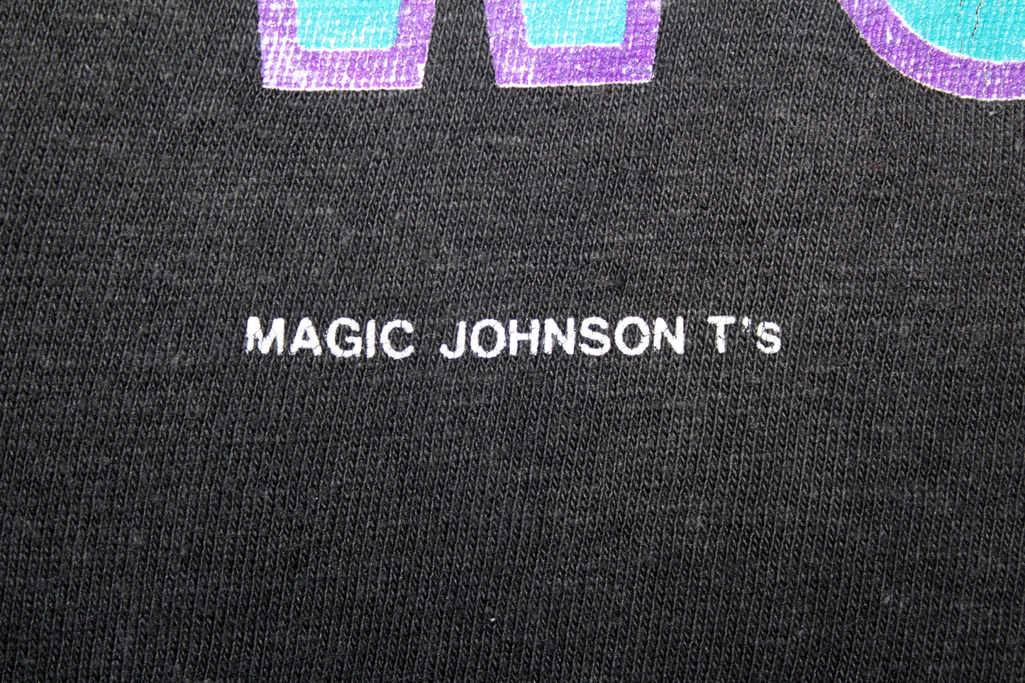 VINTAGE MAGIC JOHNSON TEES WORLD CUP USA 1994 FOOTBALL T-SHIRT LARGE