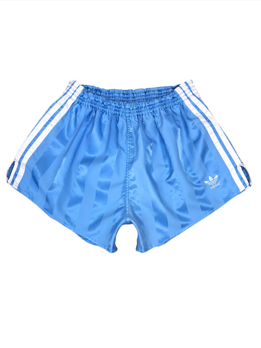 ADIDAS 80'S VINTAGE SHINY RUNNING SPRINTER NYLON SHORTS D7 LARGE