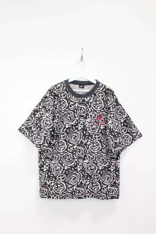 NIKE AIR JORDAN 90'S VINTAGE ALL OVER PRINT T-SHIRT XL