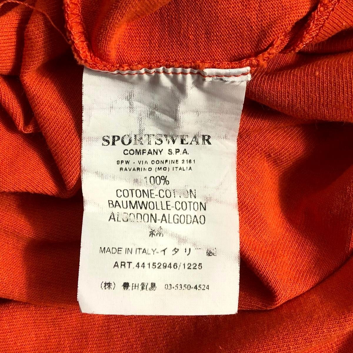 STONE ISLAND SS 2006 EMBROIDERED SPELL OUT T-SHIRT XL