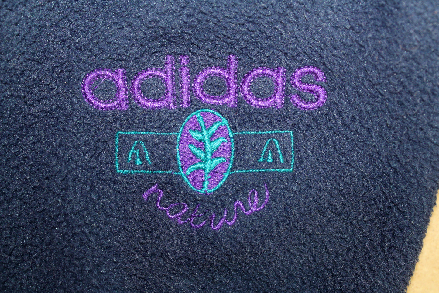 ADIDAS NATURE 80'S VINTAGE FLEECE SWEATSHIRT LARGE