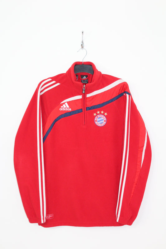 ADIDAS BAYERN MUNICH 2009-10 FLEECE SWEATSHIRT MEDIUM