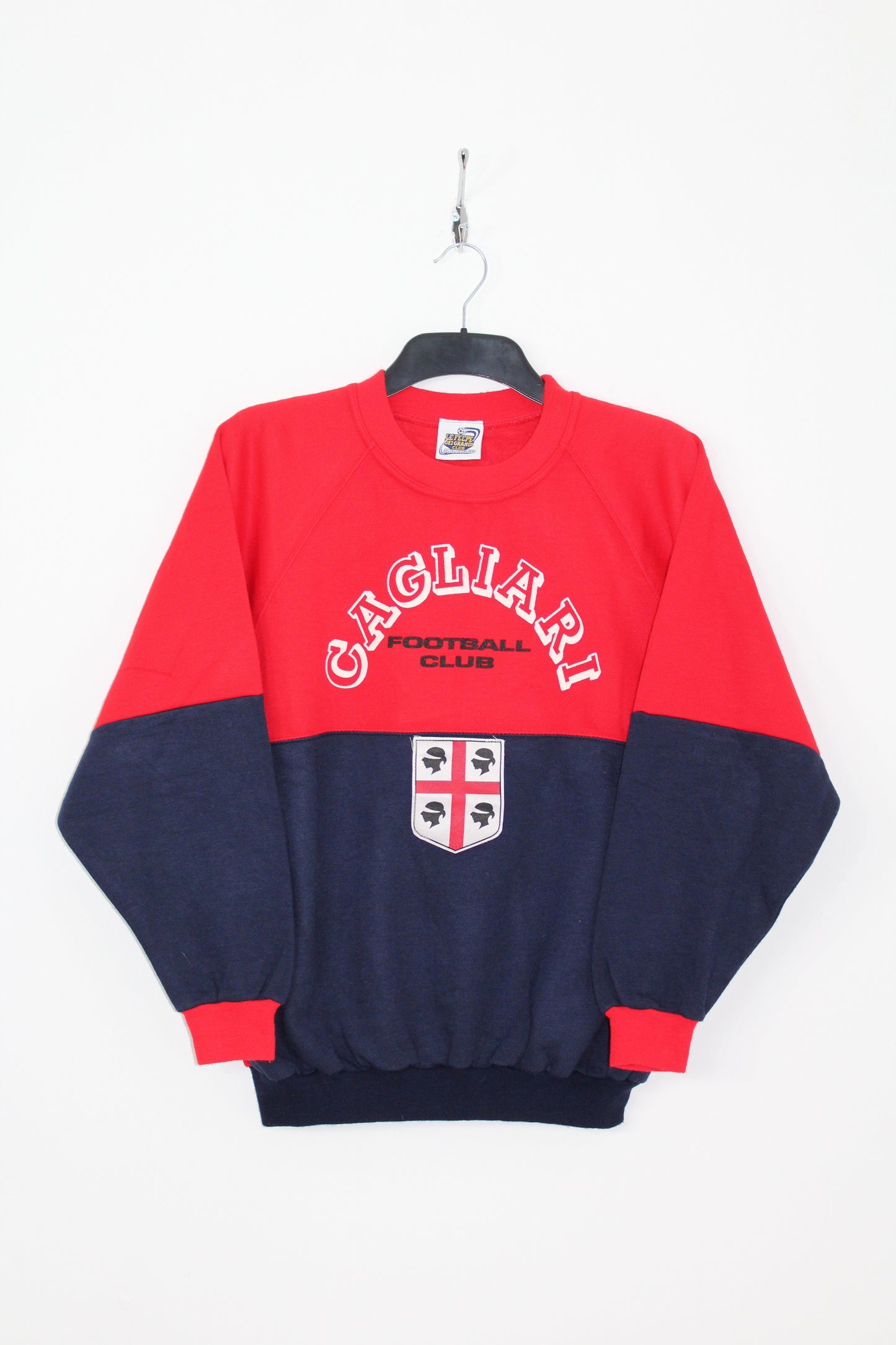 CAGLIARI 90'S VINTAGE LE FELPE DEI GRANDI CLUB FOOTBALL SWEATSHIRT MEDIUM