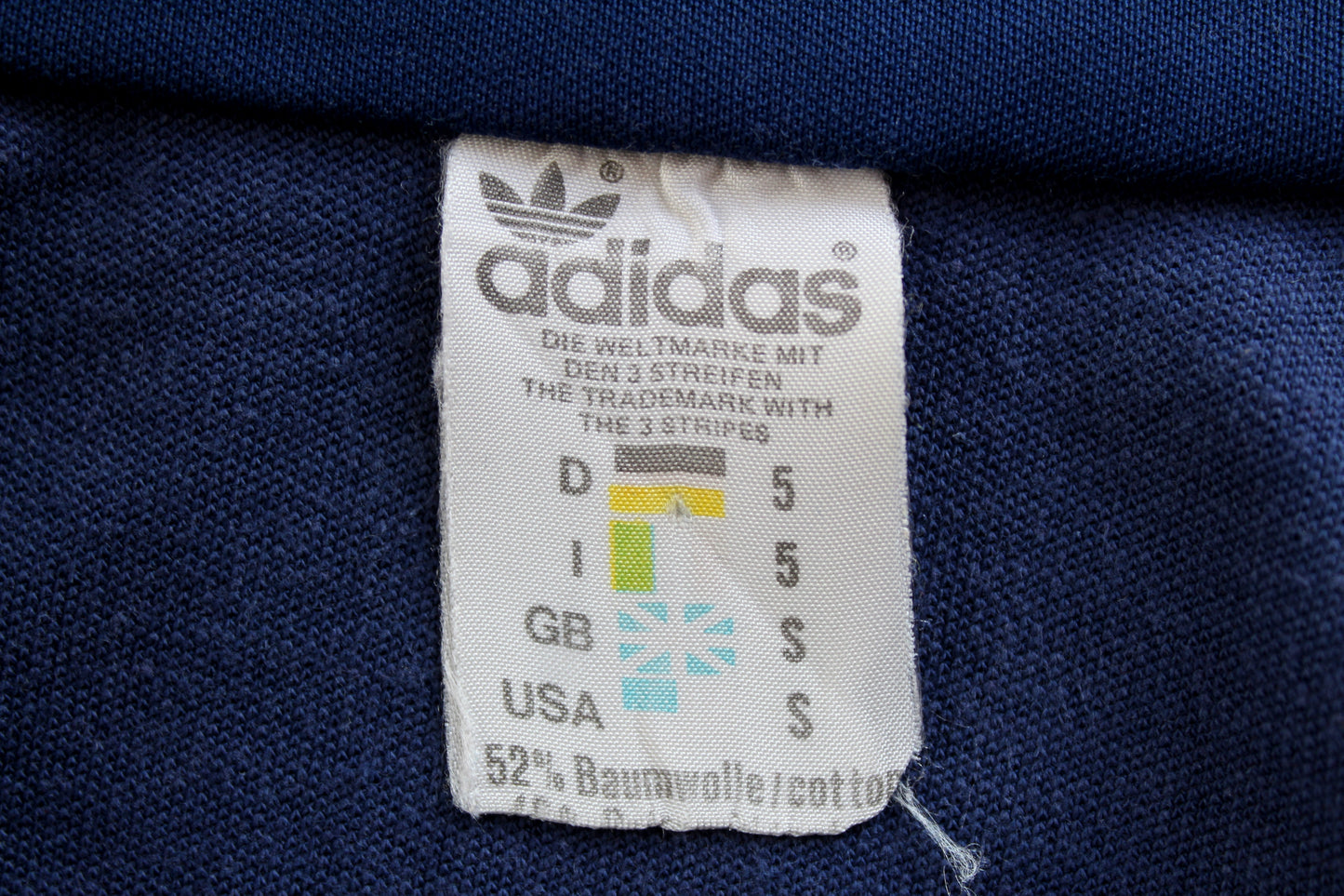 ADIDAS 70'S VINTAGE EUROPA UNIVERSAL TRACKSUIT TOP JACKET D5 SMALL