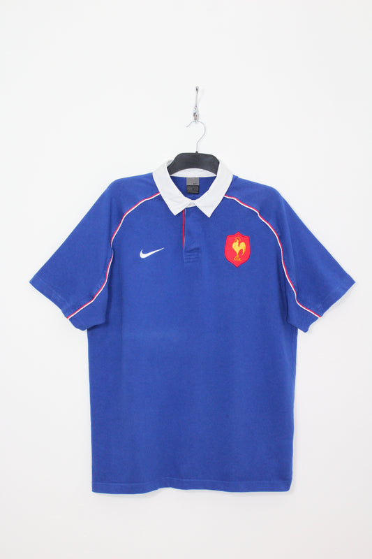 NIKE FRANCE 2002 HOME RUGBY UNION SHIRT XL