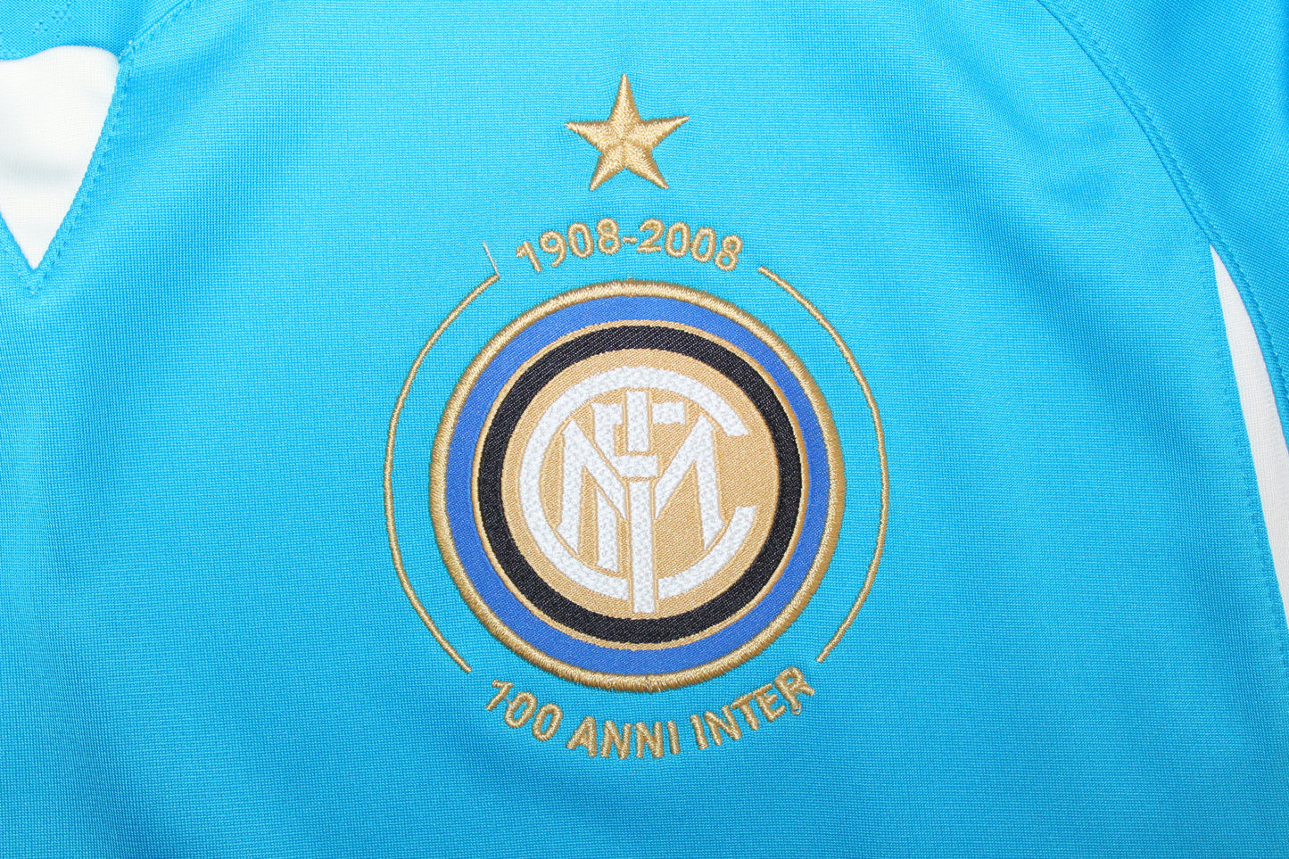 NIKE INTER MILAN 2008 CENTENARY TRAINING SHIRT MEDIUM