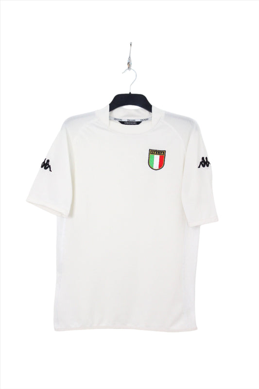 ITALY WORLD CUP 2002 VINTAGE KAPPA AWAY FOOTBALL SHIRT MEDIUM