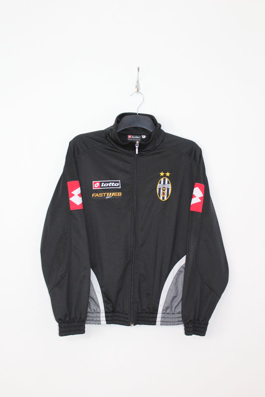 JUVENTUS 2001-2002 LOTTO TRACKSUIT TOP JACKET MEDIUM