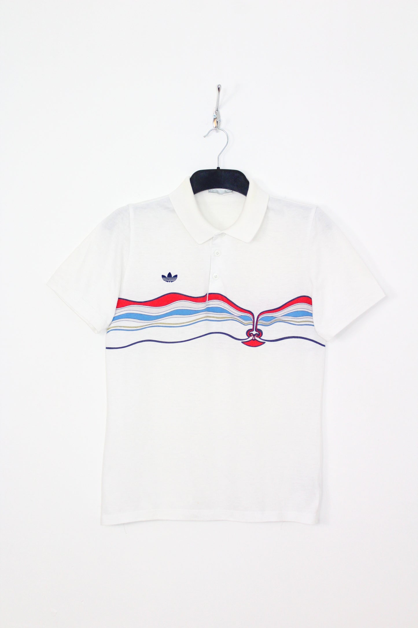 ADIDAS VINTAGE IVAN LENDL "THE FACE" 1987 TENNIS POLO SHIRT MEDIUM