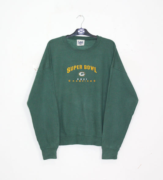 LEE GREEN BAY PACKERS 1997 SUPER BOWL CHAMPIONS SWEATSHIRT XXL