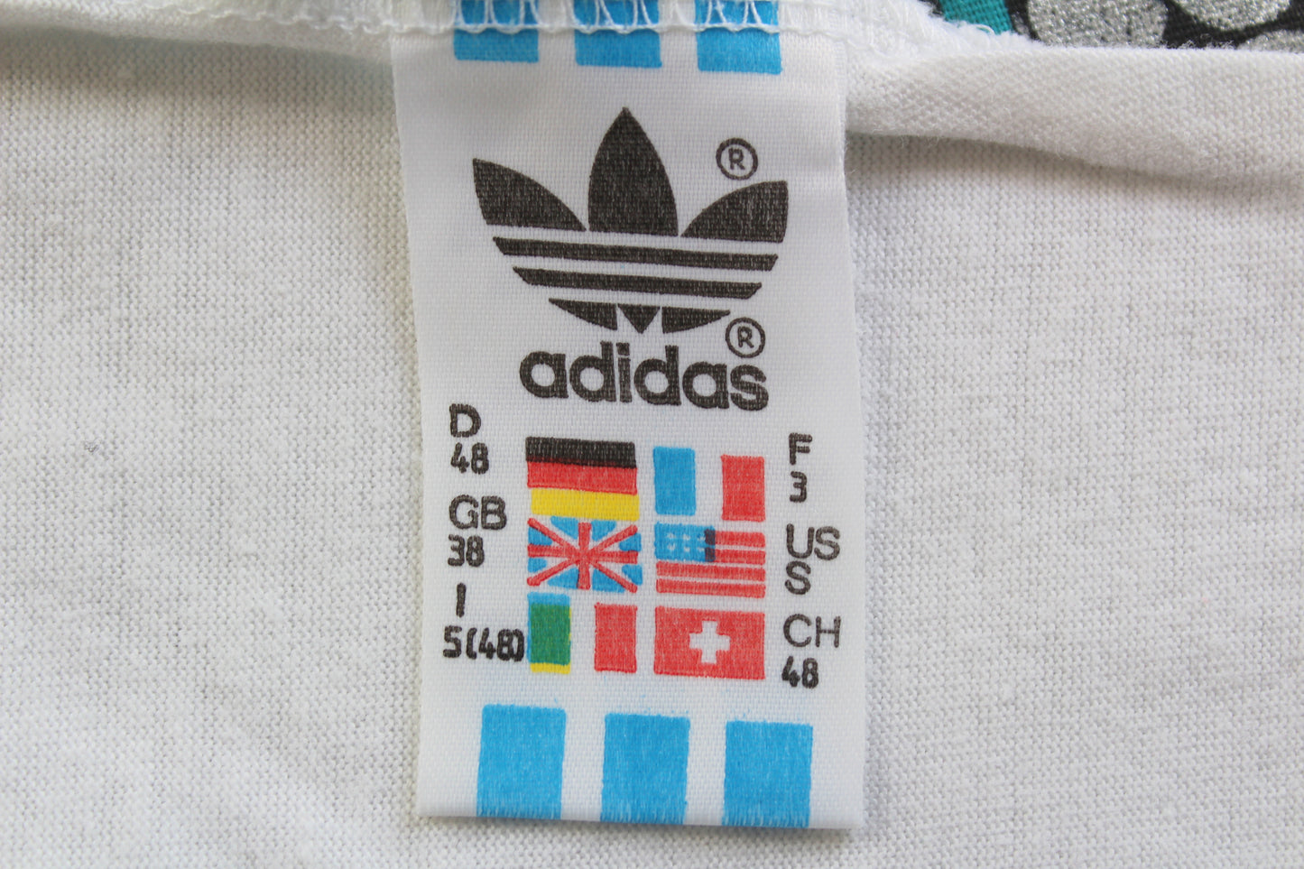 ADIDAS VINTAGE IVAN LENDL "THE FACE" 1987 TENNIS POLO SHIRT MEDIUM