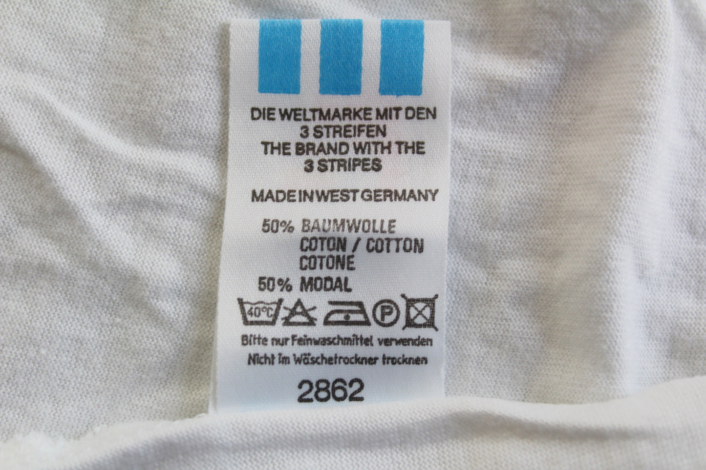 ADIDAS VINTAGE IVAN LENDL "THE FACE" 1987 TENNIS POLO SHIRT MEDIUM