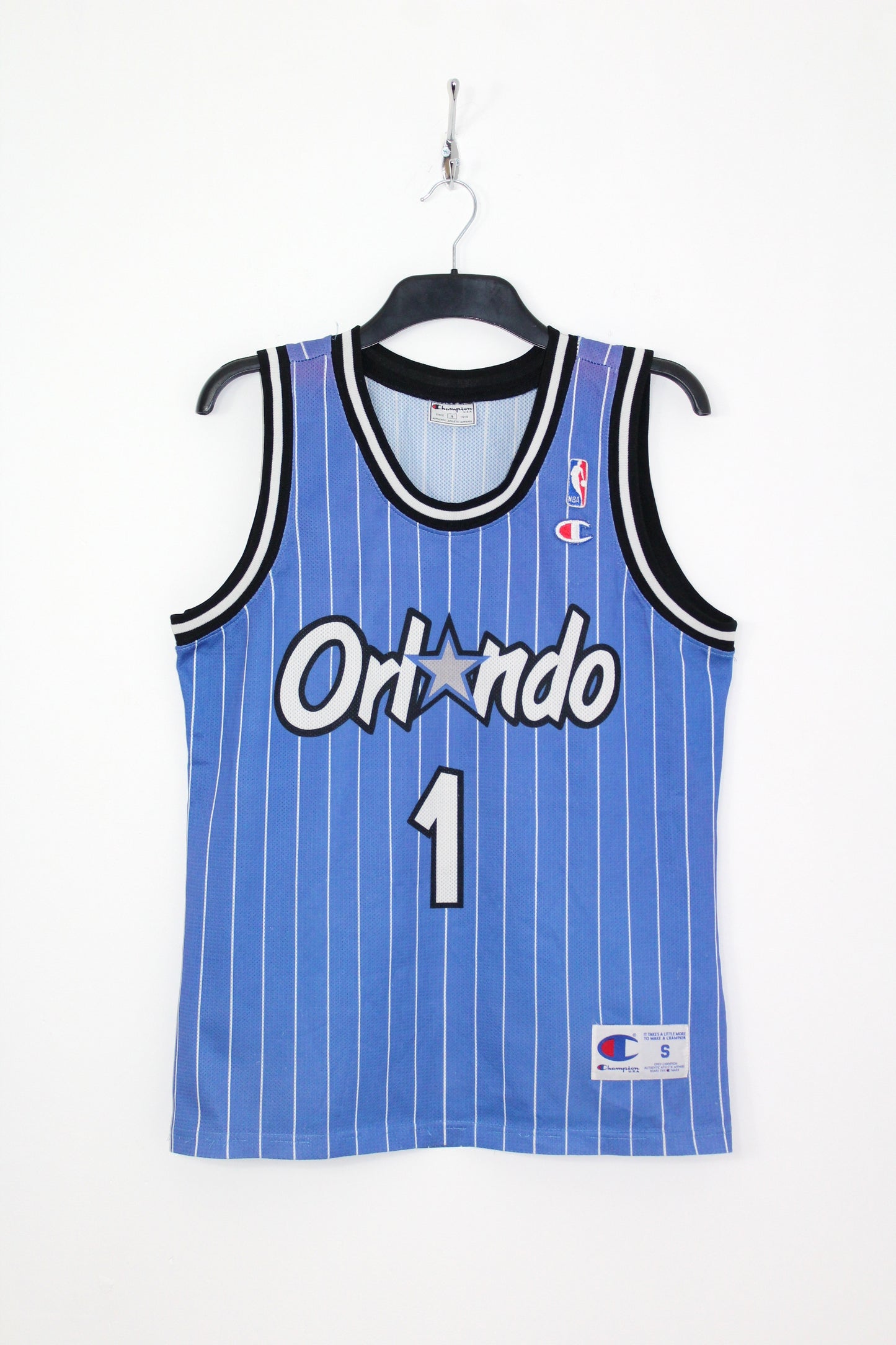 ORLANDO MAGIC 1994 #1 HARDAWAY NBA JERSEY SMALL