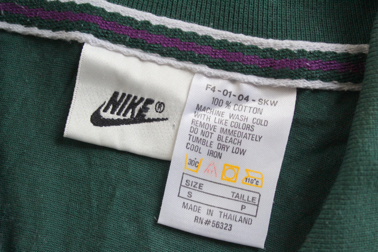 NIKE SUPREME COURT 90'S VINTAGE TENNIS POLO SHIRT SMALL