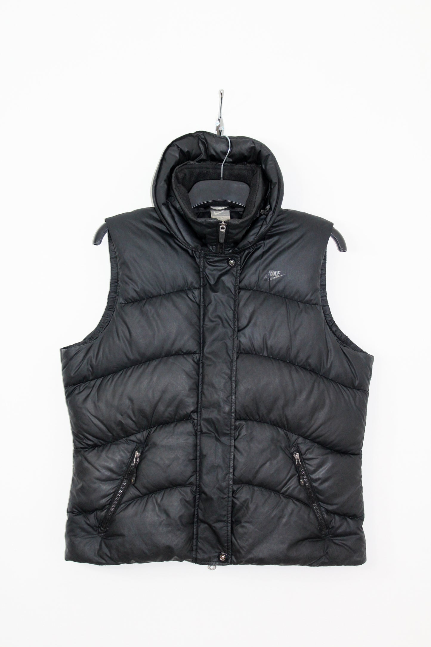 NIKE VINTAGE PUFFER DOWN GILET LARGE UK 14