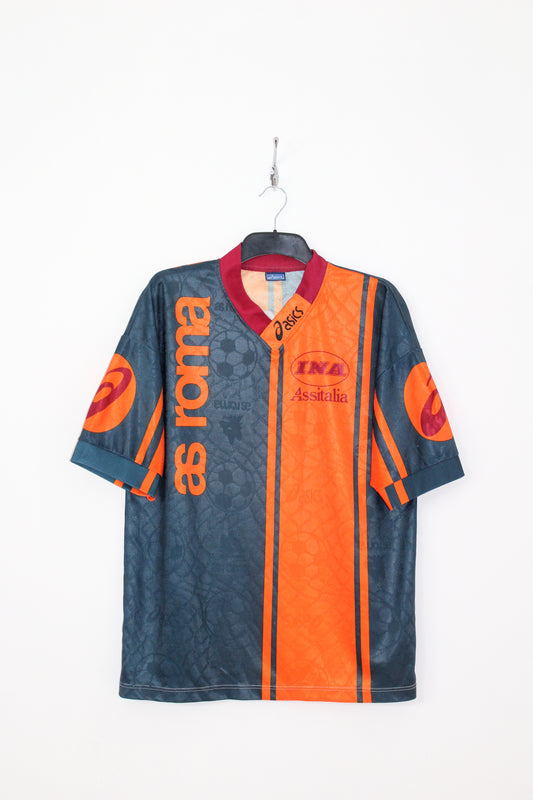 ROMA 1995-1996 ASICS TRAINING FOOTBALL SHIRT XL