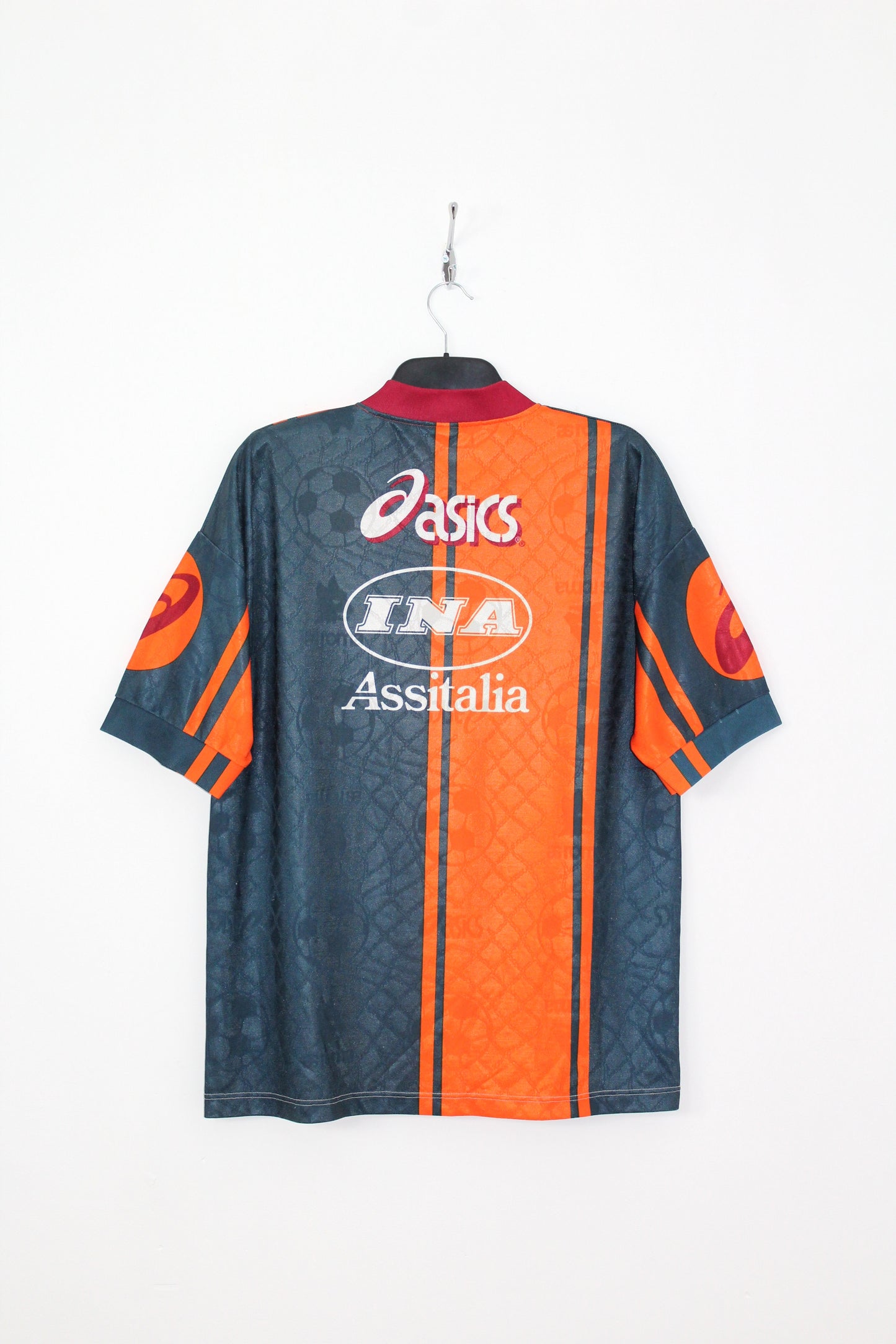 ROMA 1995-1996 ASICS TRAINING FOOTBALL SHIRT XL