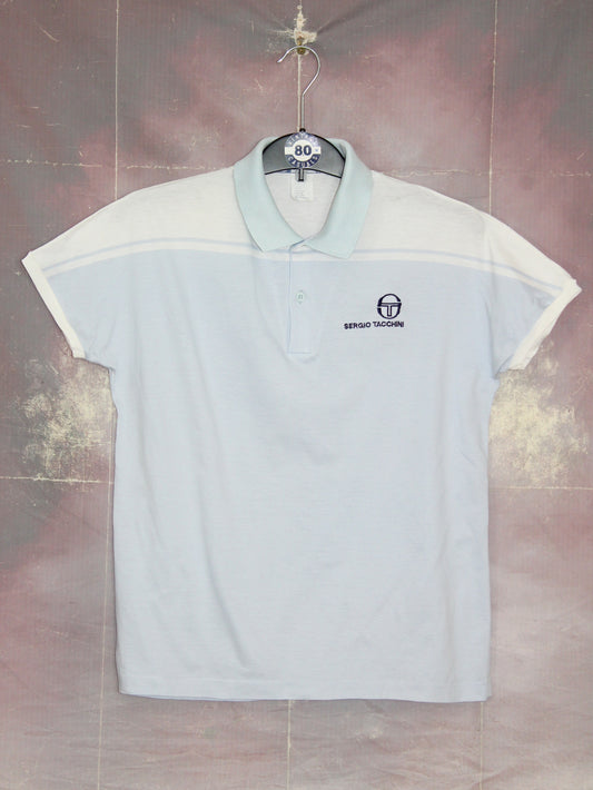 SERGIO TACCHINI VINTAGE MCENROE YOUNG LINE 1981 TENNIS POLO SHIRT MEDIUM