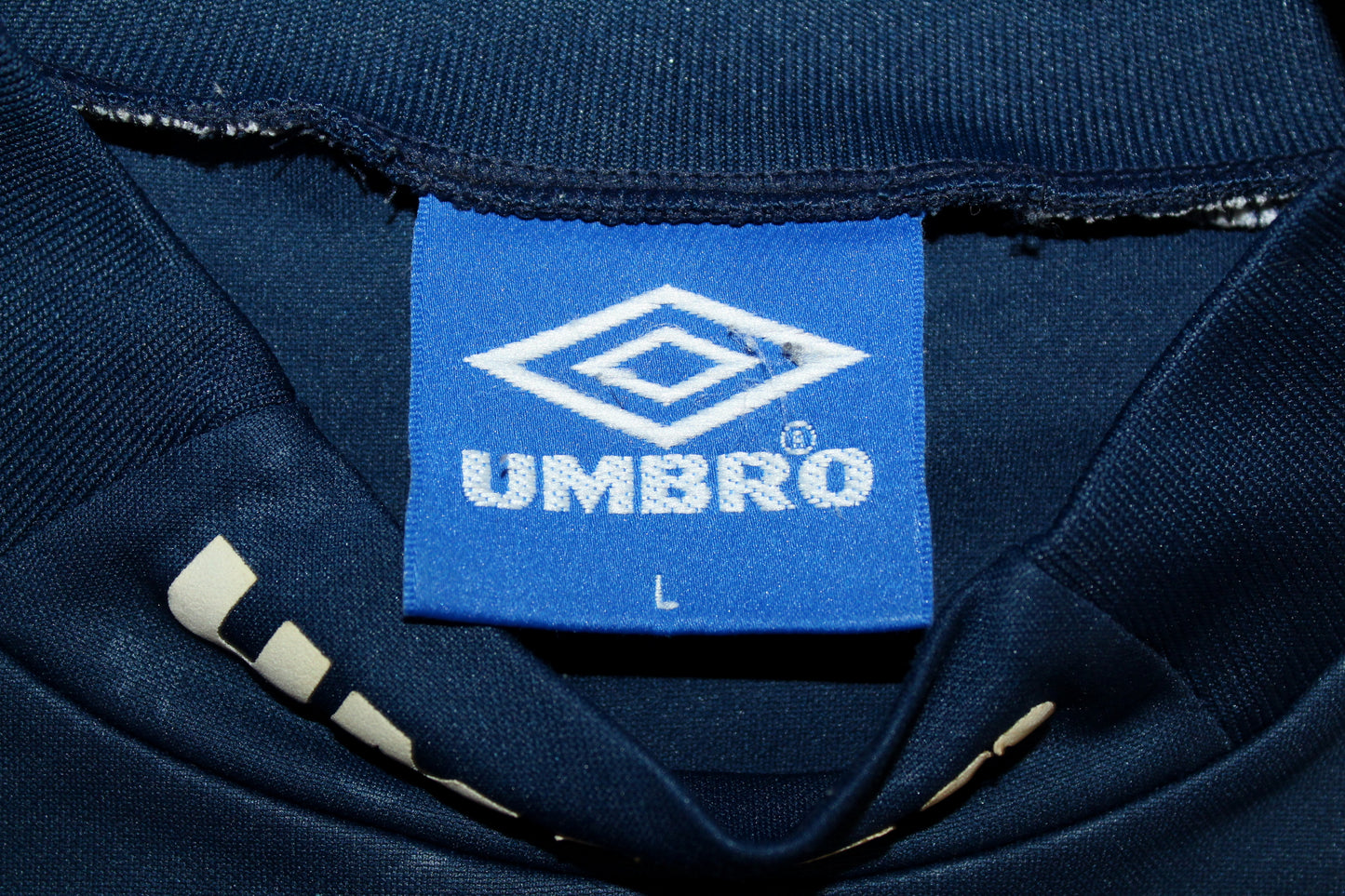 UMBRO 90'S VINTAGE TEMPLATE TRAINING FOOTBALL SHIRT LARGE